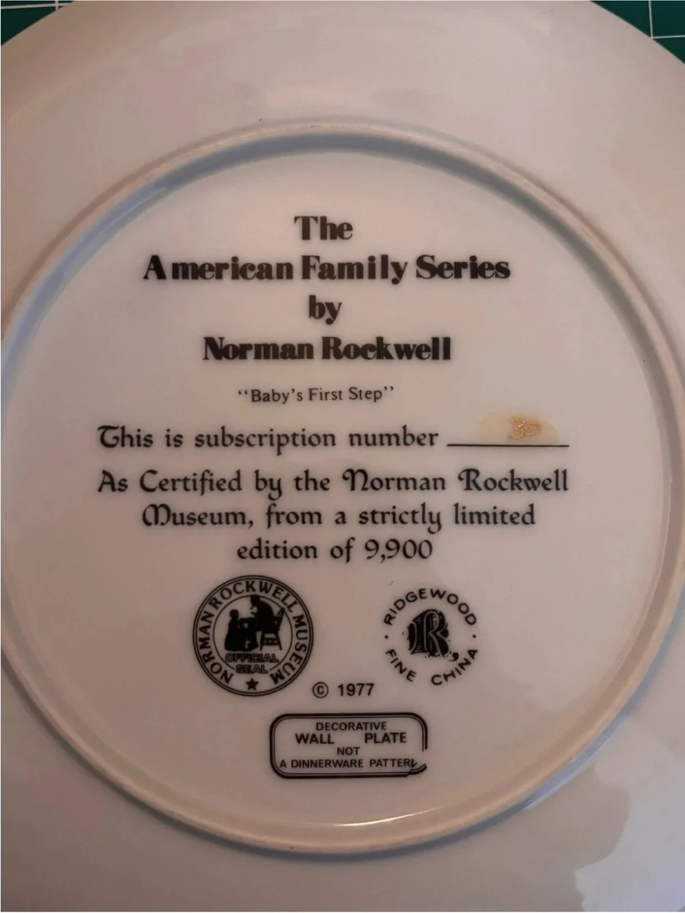 Norman Rockwell product collector